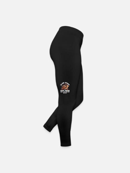 DÉMARRAGE LENT, FINITION RAPIDE - ESCARGOT ET ANTILOPE - Legging en jersey Femme - noir - Droite