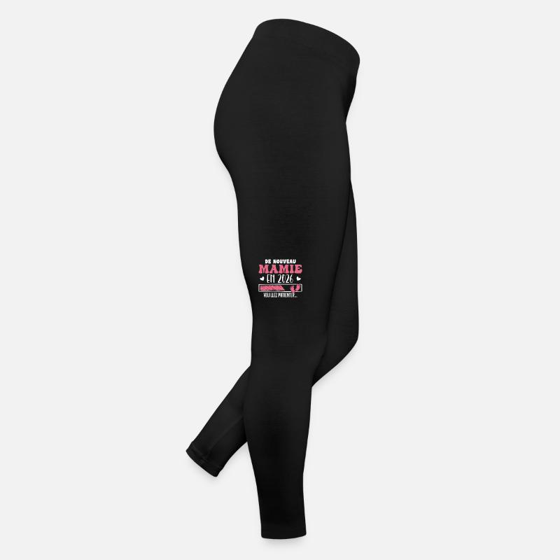 Grossesse Grand Mère Encore Mamie 2026 Legging en jersey Femme