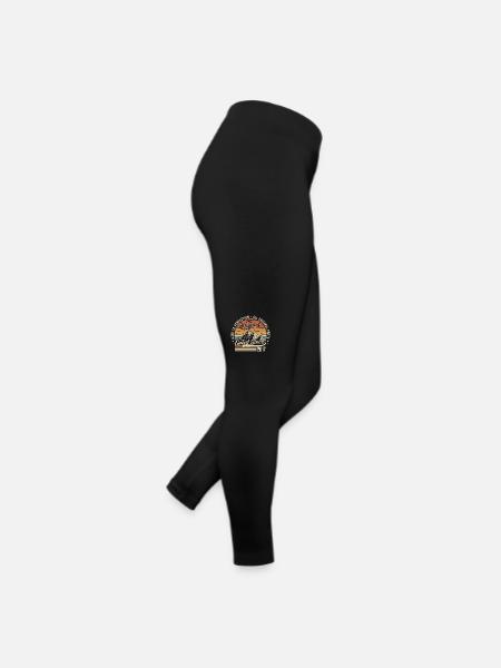 Jahrgang Jahrgang Jahrgang 2017 | Geschenk zum 8-jährigen Jubiläum 2017 - Frauen Jersey Leggings - Schwarz - Rechts