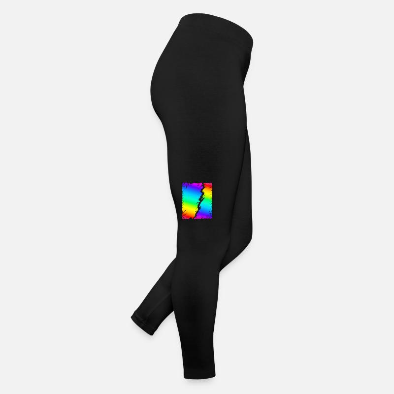 colorful rainbow Women’s Jersey Leggings