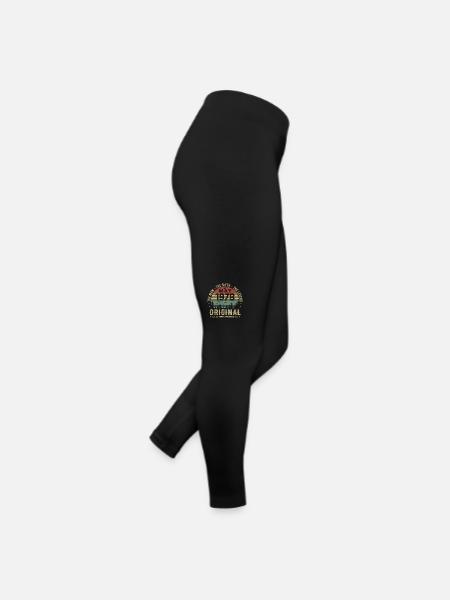 May 1978 47th Anniversary Gift May 1978 May 1978 - Women’s Jersey Leggings - black - Right