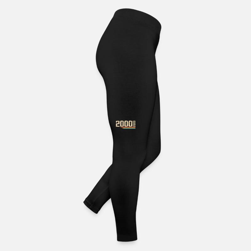 Jahrgang Jubiläum 2000 Geburtstagsfeier 2000 Frauen Jersey Leggings