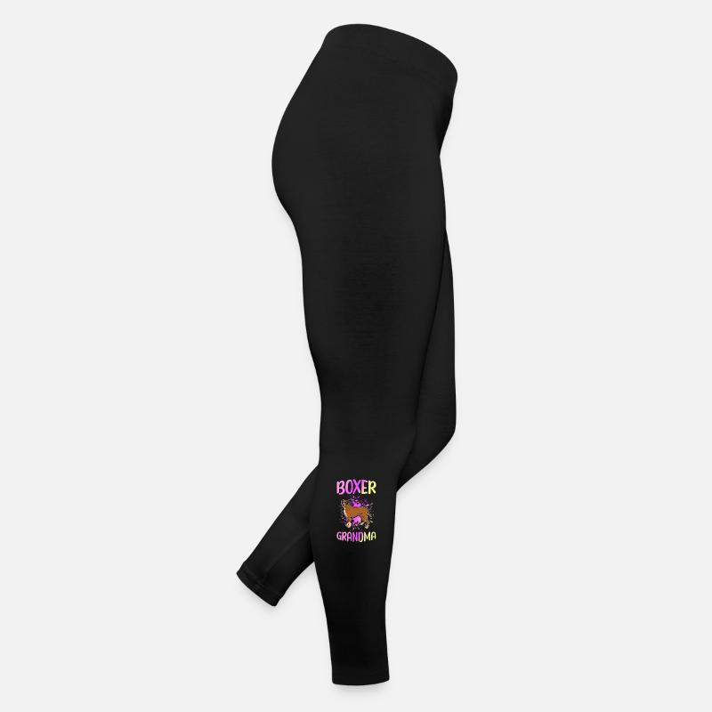 Boxer Grandma | German Boxer Dog Gift Women’s Jersey Leggings
