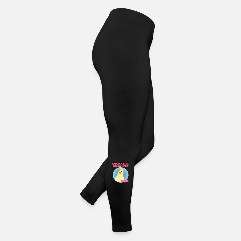 Cockatiel Grand-mère Oiseau Propriétaire Cadeau Legging en jersey Femme