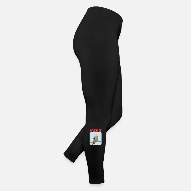 Nymphensittich Mama Vogelbesitzerin Geschenk Frauen Jersey Leggings