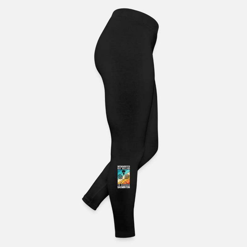 Badminton Badminton Player Badminton Gift Women’s Jersey Leggings
