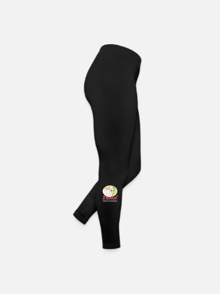 Chien de montagne des Pyrénées Maman Chiens Chien Chien Propriétaire Cadeau - Legging en jersey Femme - noir - Droite