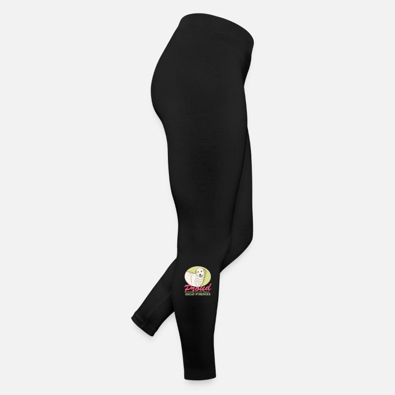 Pyrenäenberghund Mom Hunde Hundebesitzer Geschenk Frauen Jersey Leggings