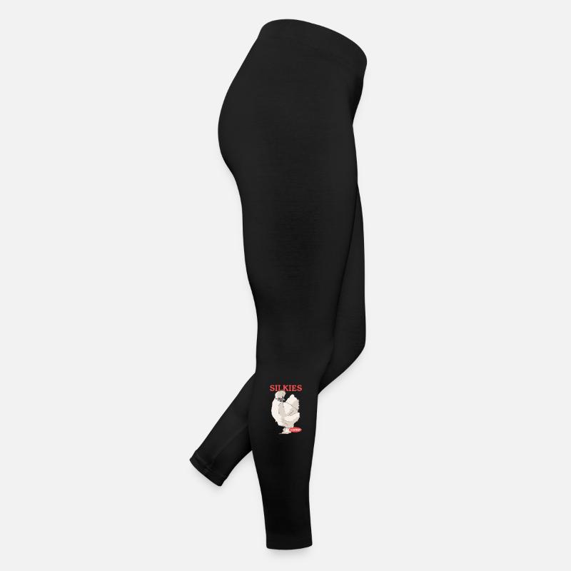 Silk Chicken Silk Chickens Silkie Chickens Cadeau Legging en jersey Femme