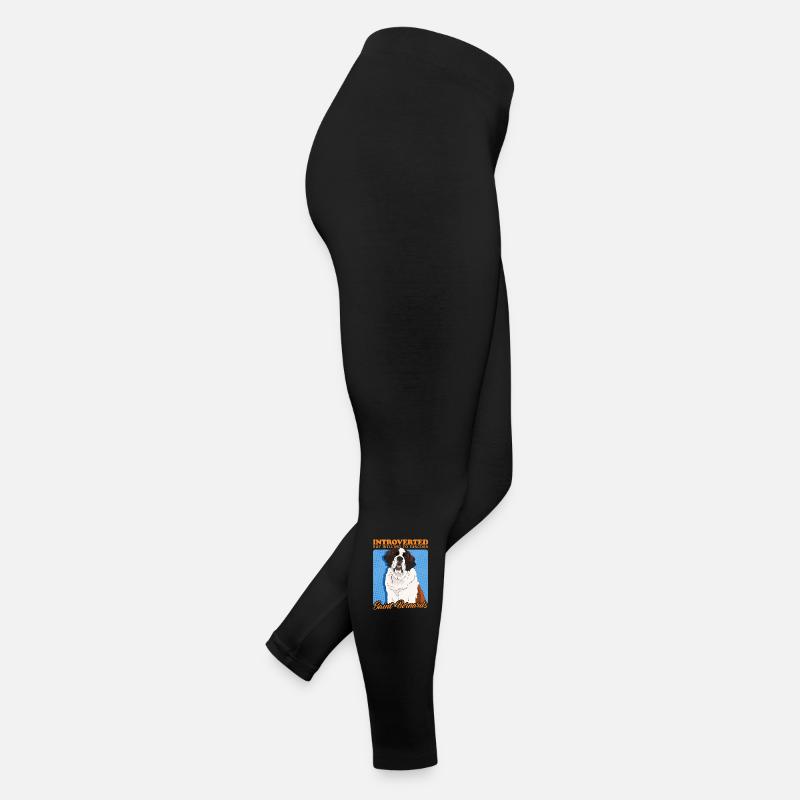 Chien Saint-Bernard Cadeau pour chien Saint-Bernard Legging en jersey Femme