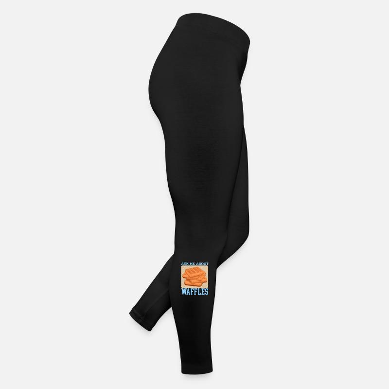 Gaufres Gaufres Lover Gaufre Cadeau Legging en jersey Femme