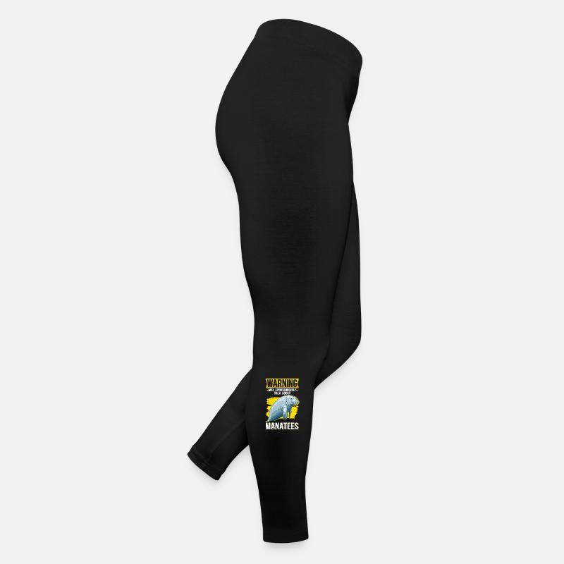 Manatee Manatee Manatee Manatee Gift Women’s Jersey Leggings