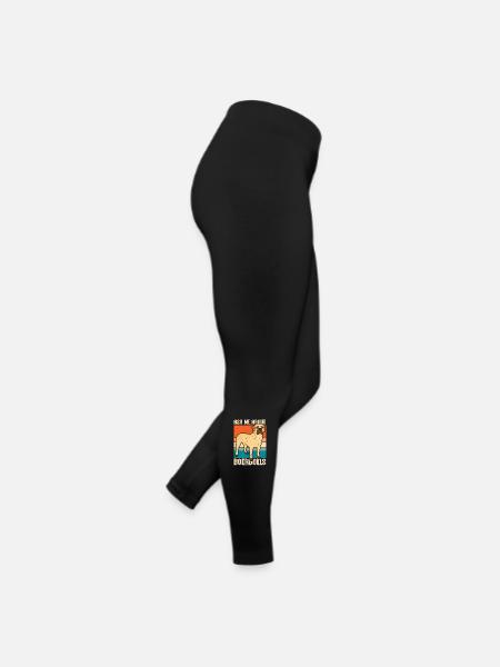 Boerboel Hund Hundebesitzer Geschenk - Frauen Jersey Leggings - Schwarz - Rechts