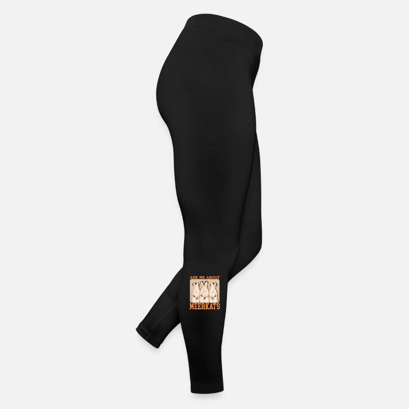 Meerkat Funny Meerkat Gift Women’s Jersey Leggings