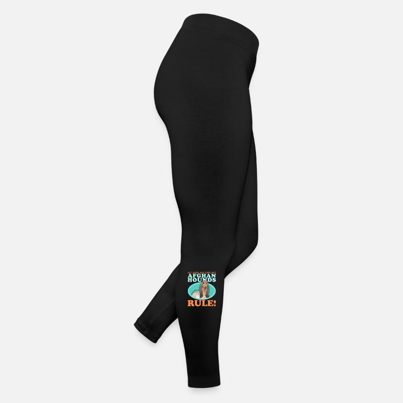 Afghanischer Windhund Hund Hundebesitzer Geschenk Frauen Jersey Leggings