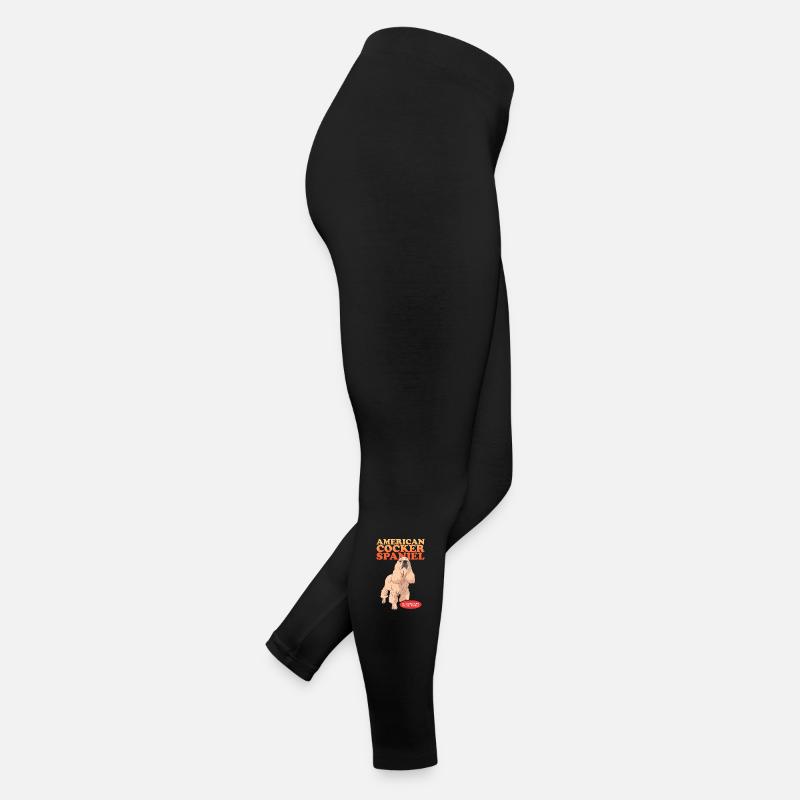 Amerikanischer Cocker Spaniel Hunde Geschenk Frauen Jersey Leggings