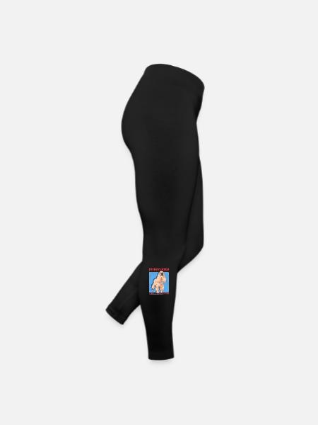 Cadeaux Cocker Spaniel Américain - Legging en jersey Femme - noir - Droite