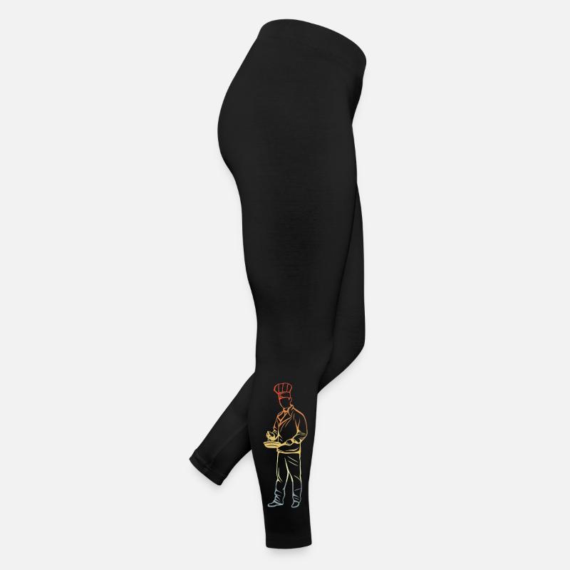 Küchenchef Frauen Jersey Leggings
