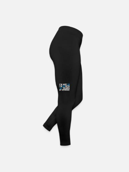 33 Years Old Birthday Funny Birthday Idea Humor 33 - Women’s Jersey Leggings - black - Right