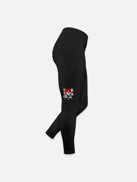 Style d’arts martiaux de karaté Kenpo samouraï - Legging en jersey Femme - noir - Droite