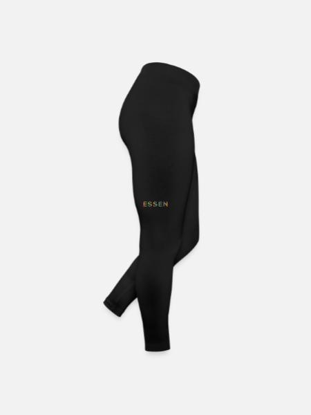 Essen Fan T-Shirt – Für echte Fans! - Frauen Jersey Leggings - Schwarz - Rechts