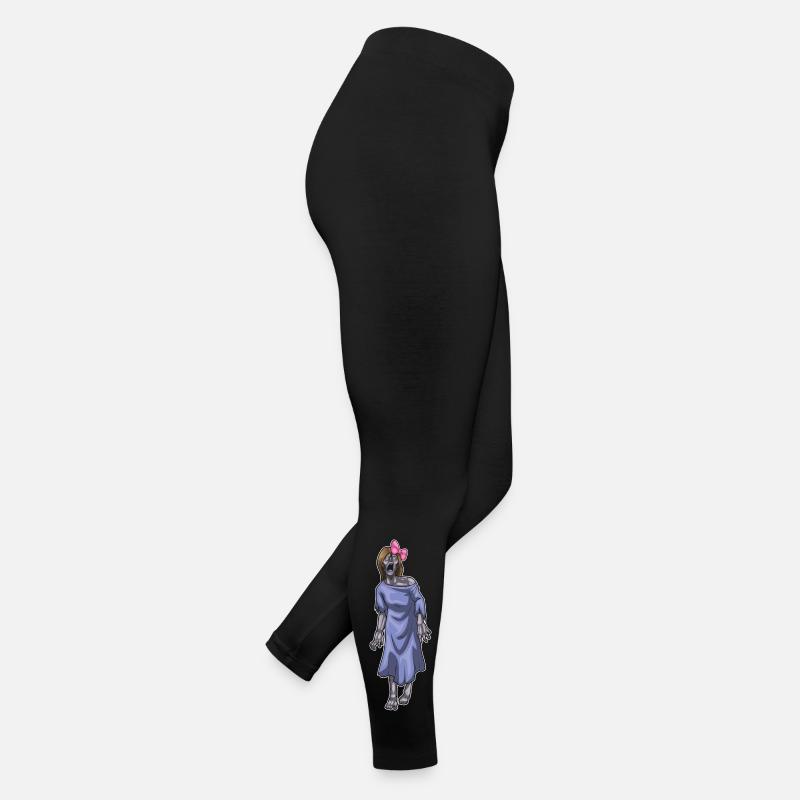 Nœud Zombie Halloween Legging en jersey Femme