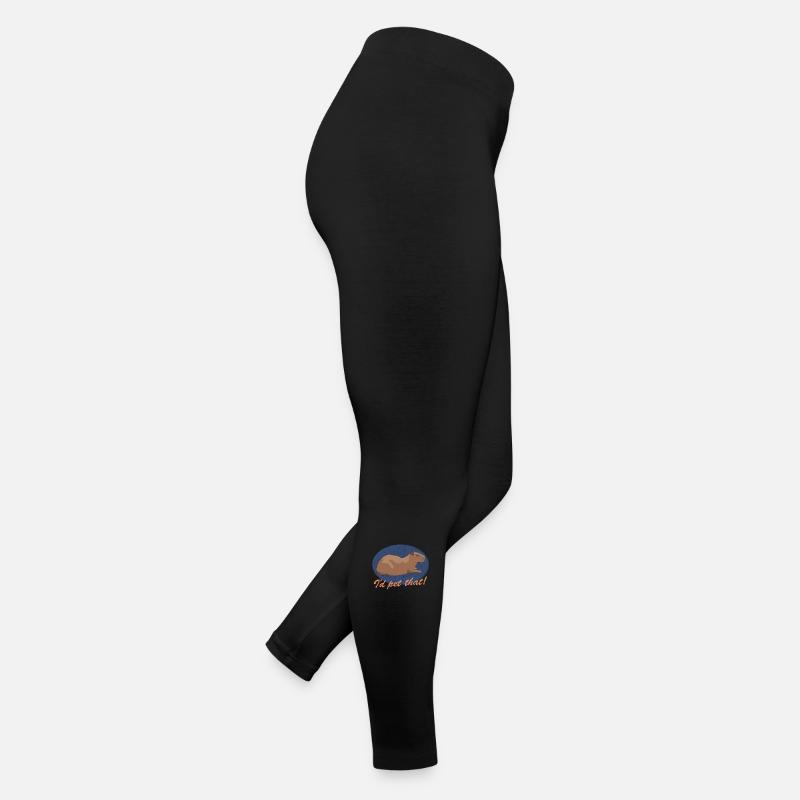 Capybara Capybaras Cadeau Legging en jersey Femme