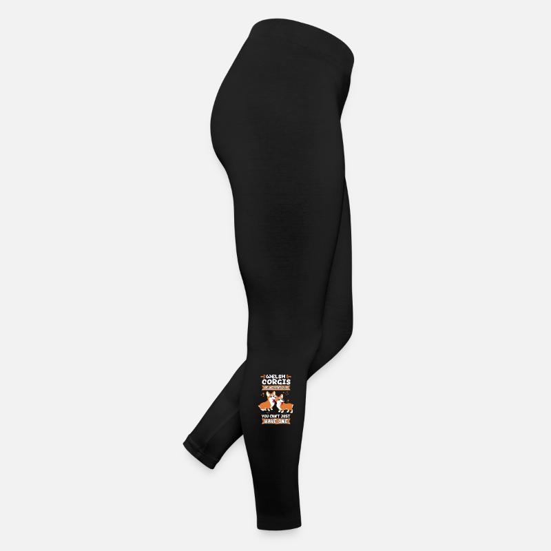 Welsh Corgi Hunde | Hundebesitzer Corgis Geschenk Frauen Jersey Leggings