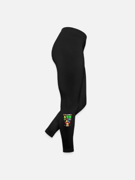 Idée cadeau 6 ans cadeau 6 ans - Legging en jersey Femme - noir - Droite