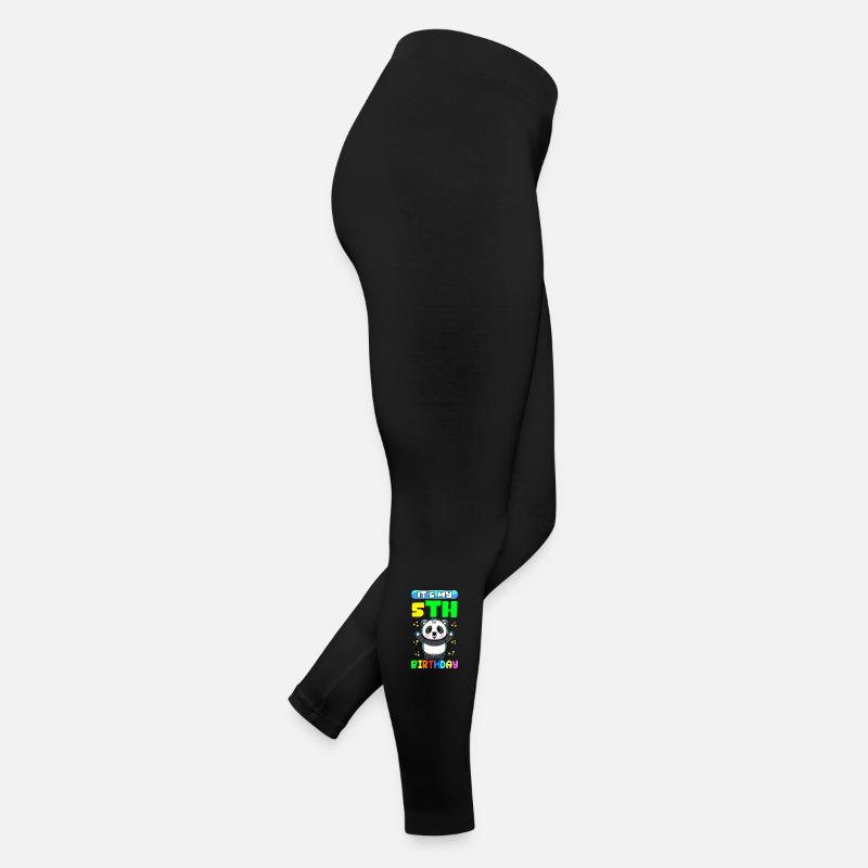 5. Geburtstag 5 Jahre alt Geschenkidee Geschenk Frauen Jersey Leggings