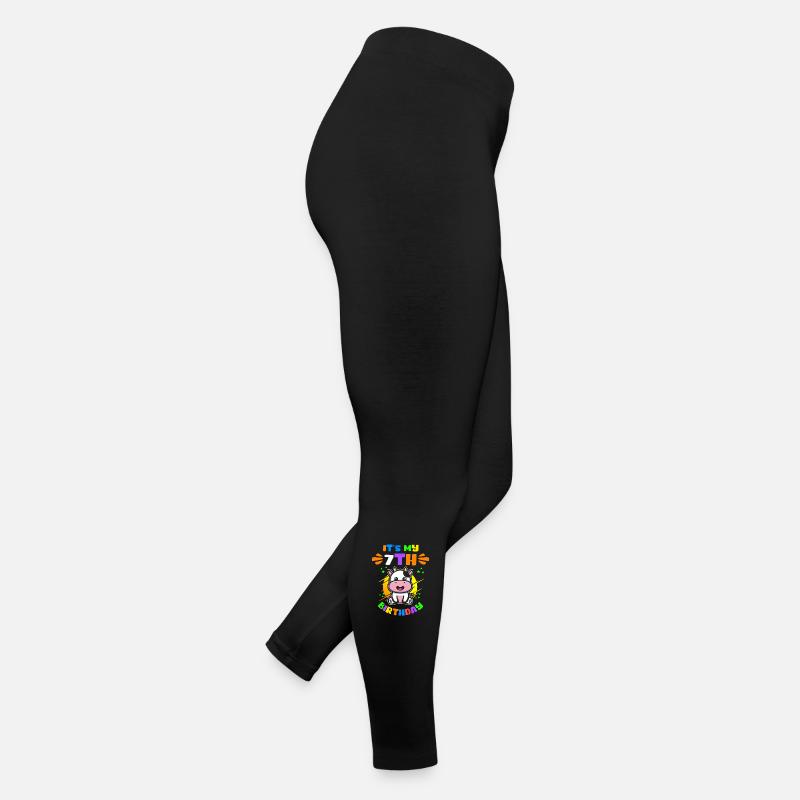 7. Geburtstag 7 Jahre alt Geschenk Geschenkidee Frauen Jersey Leggings
