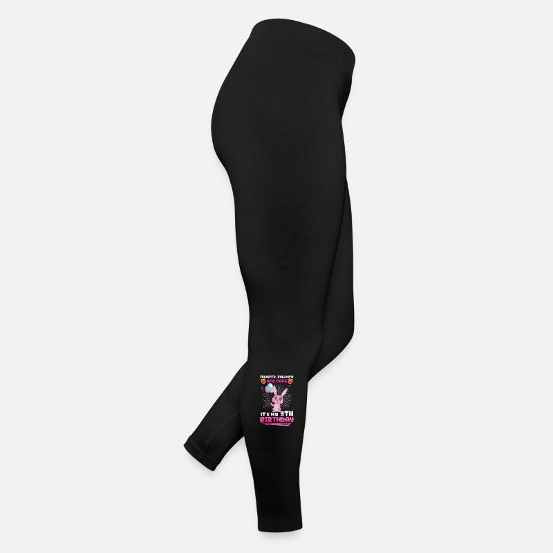 9. Geburtstag Geschenkidee 9 Jahre alt Geschenk Frauen Jersey Leggings