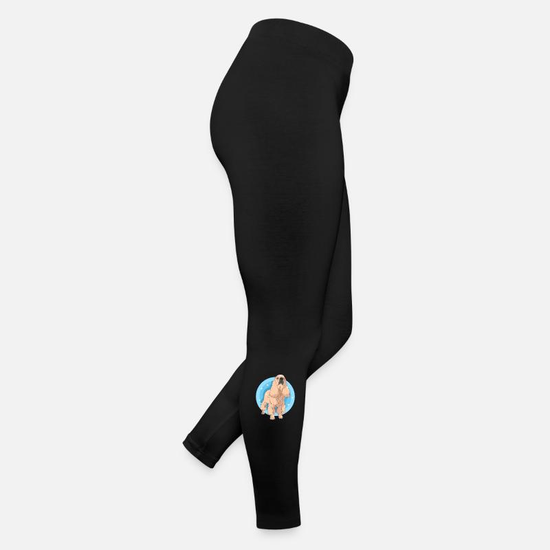 Cocker américain Spaniel chien cadeau Legging en jersey Femme