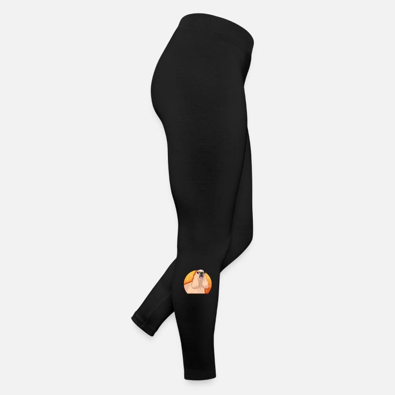 Cocker américain Spaniel chien cadeau Legging en jersey Femme