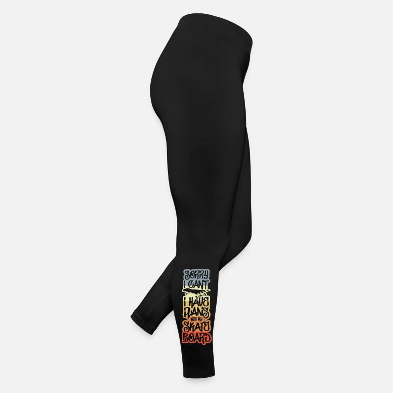 Sorry I Have Plans With My Skateboard Women’s Jersey Leggings