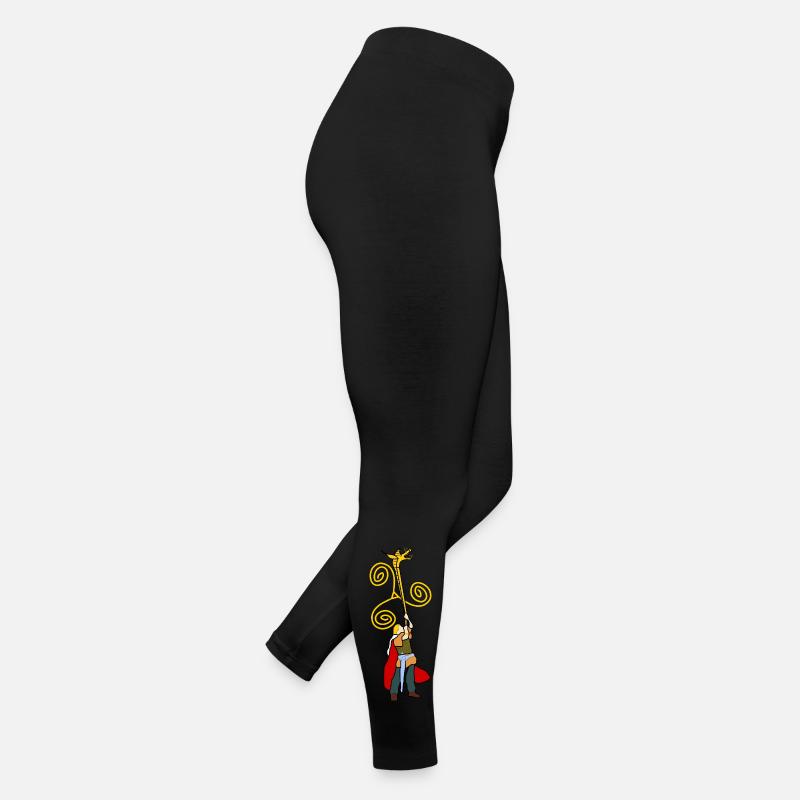 Gallic warrior at Carnyx Women’s Jersey Leggings