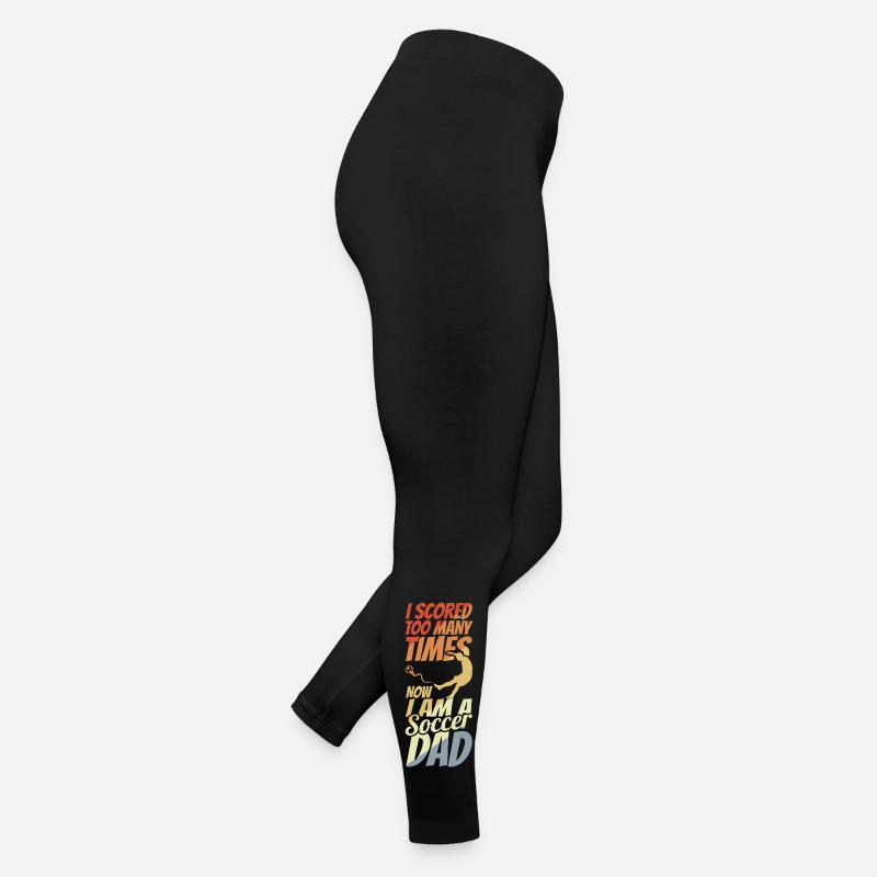 Fußball Dad Frauen Jersey Leggings