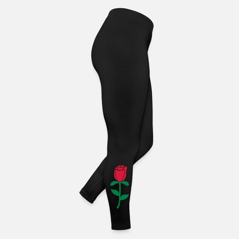 Róże Frauen Jersey Leggings
