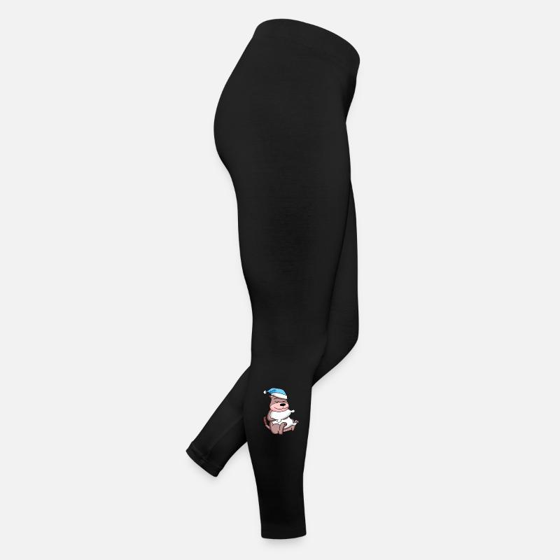 Belette avec oreiller et bonnet de couchage Legging en jersey Femme