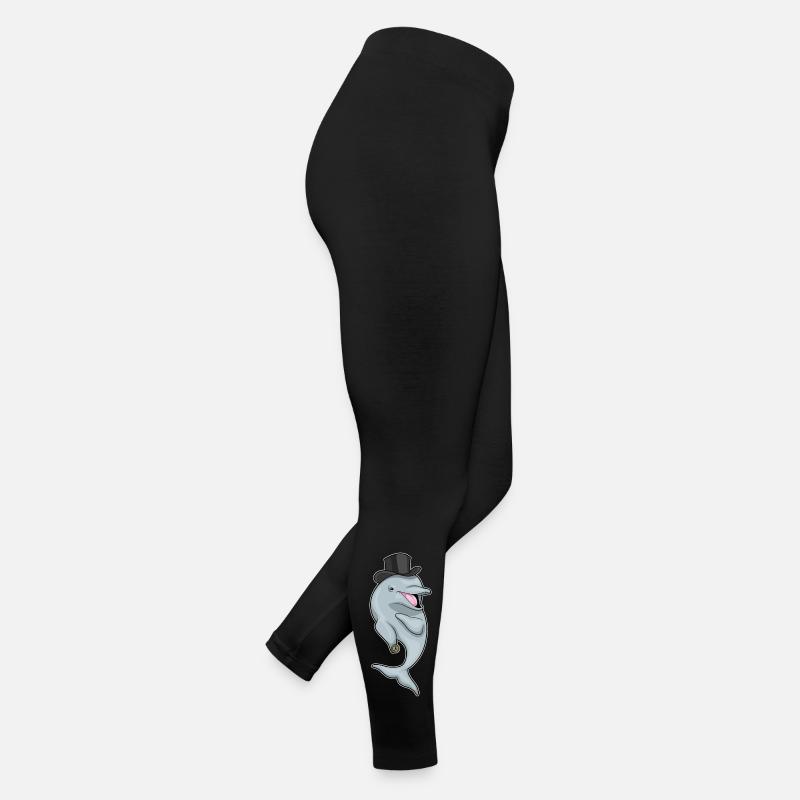 Delfin Bräutigam Ehering Hochzeit Frauen Jersey Leggings
