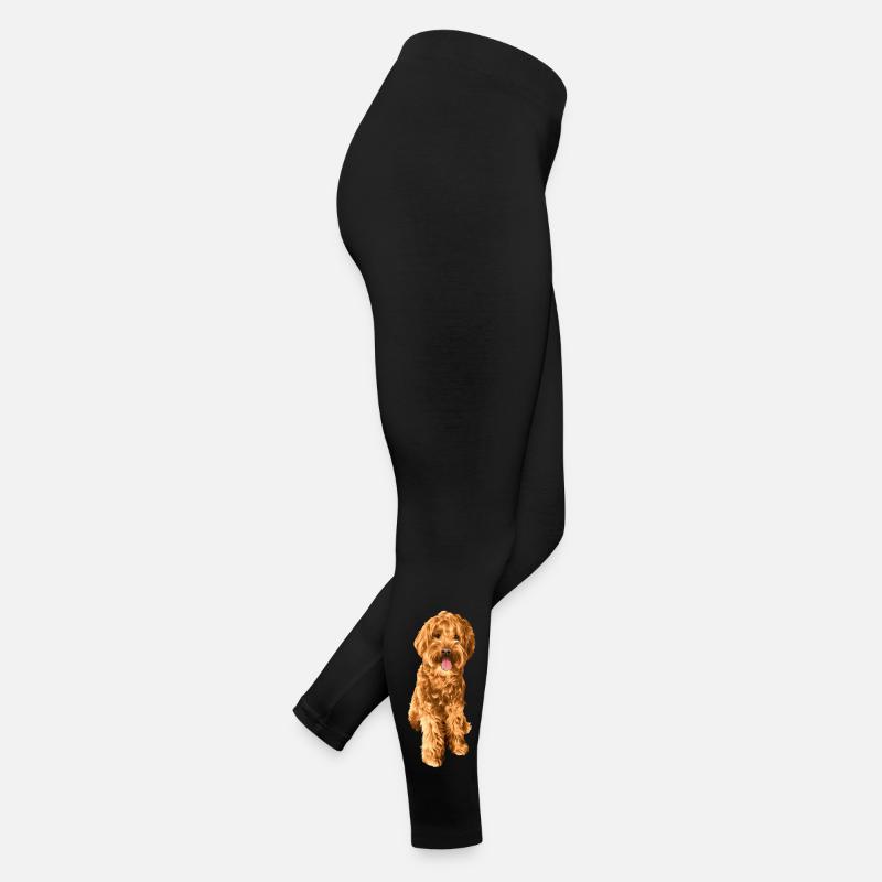 Goldendoodle Schnoodle Frauen Jersey Leggings