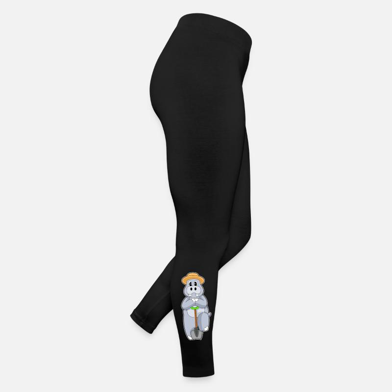 Ferme de pellets d’éleveur d’hippopotames Legging en jersey Femme