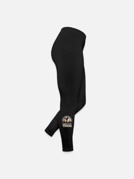 Incomparable depuis février 1966, 58e Anniversaire - Legging en jersey Femme - noir - Droite