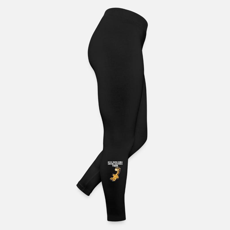 Teamleiter Giraffe Frauen Jersey Leggings