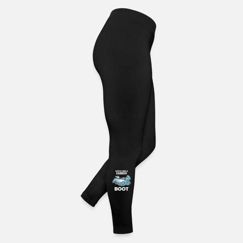 Boote Motorboot Kapitän Boot Seefahrt Geschenk Frauen Jersey Leggings