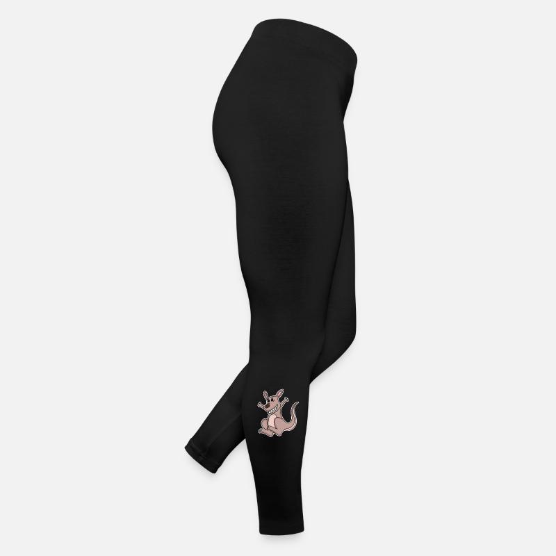 Känguru Frauen Jersey Leggings