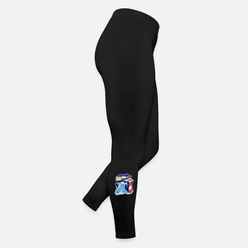 Lighthouse Coast Sea Sea Women’s Jersey Leggings