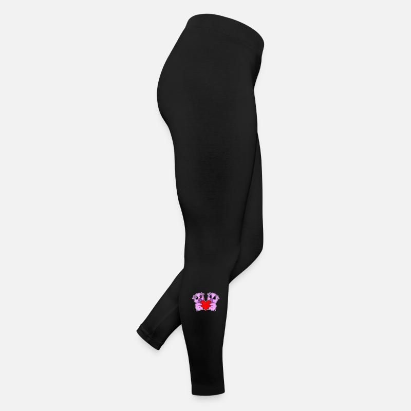 Cœur de Cochon Amour Cochons Legging en jersey Femme