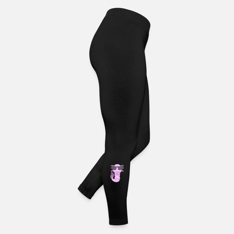 Axolotl mit Sonnenbrille Frauen Jersey Leggings