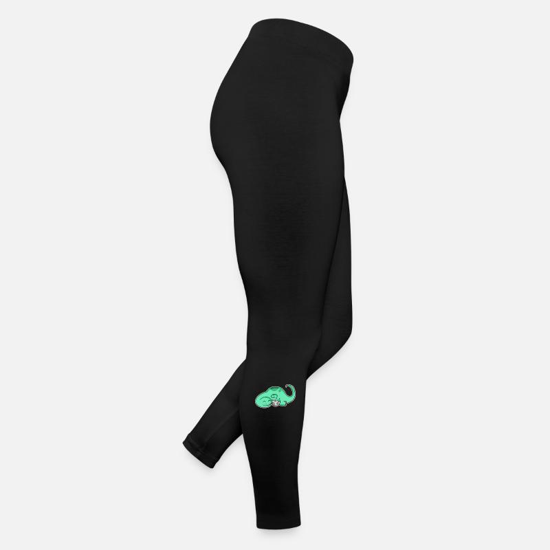 Dinosaurier mit Baby Dinosaurier Frauen Jersey Leggings